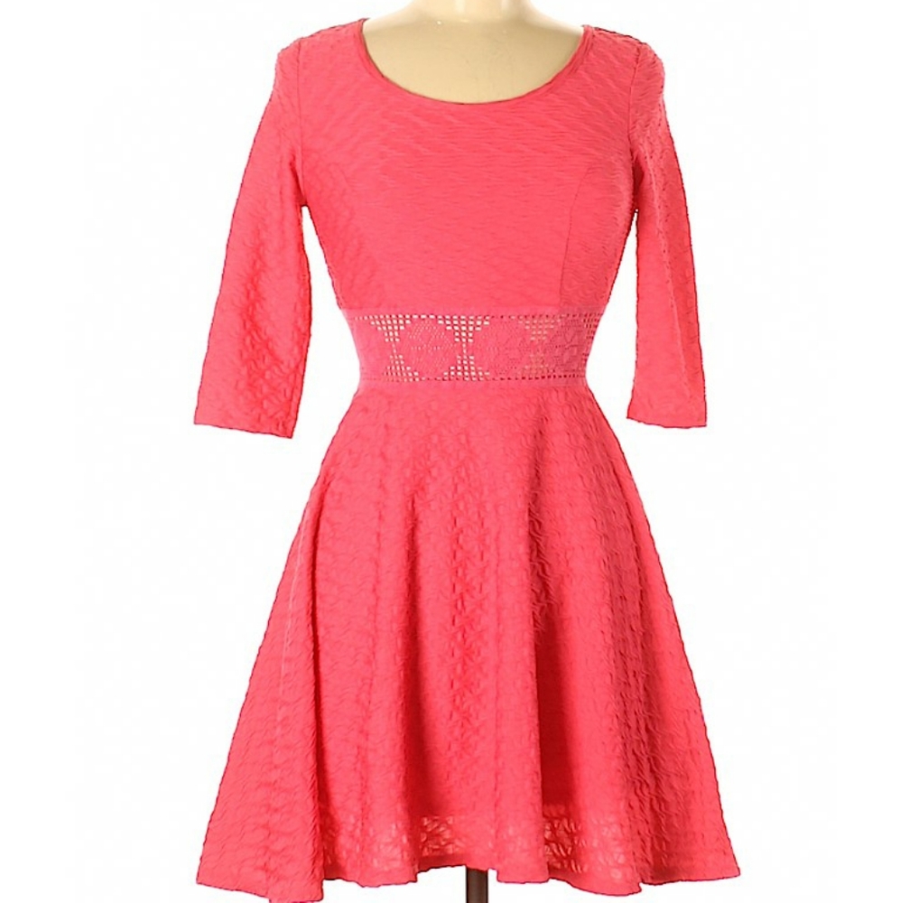 "American Rag" Skater Dress with Cutout